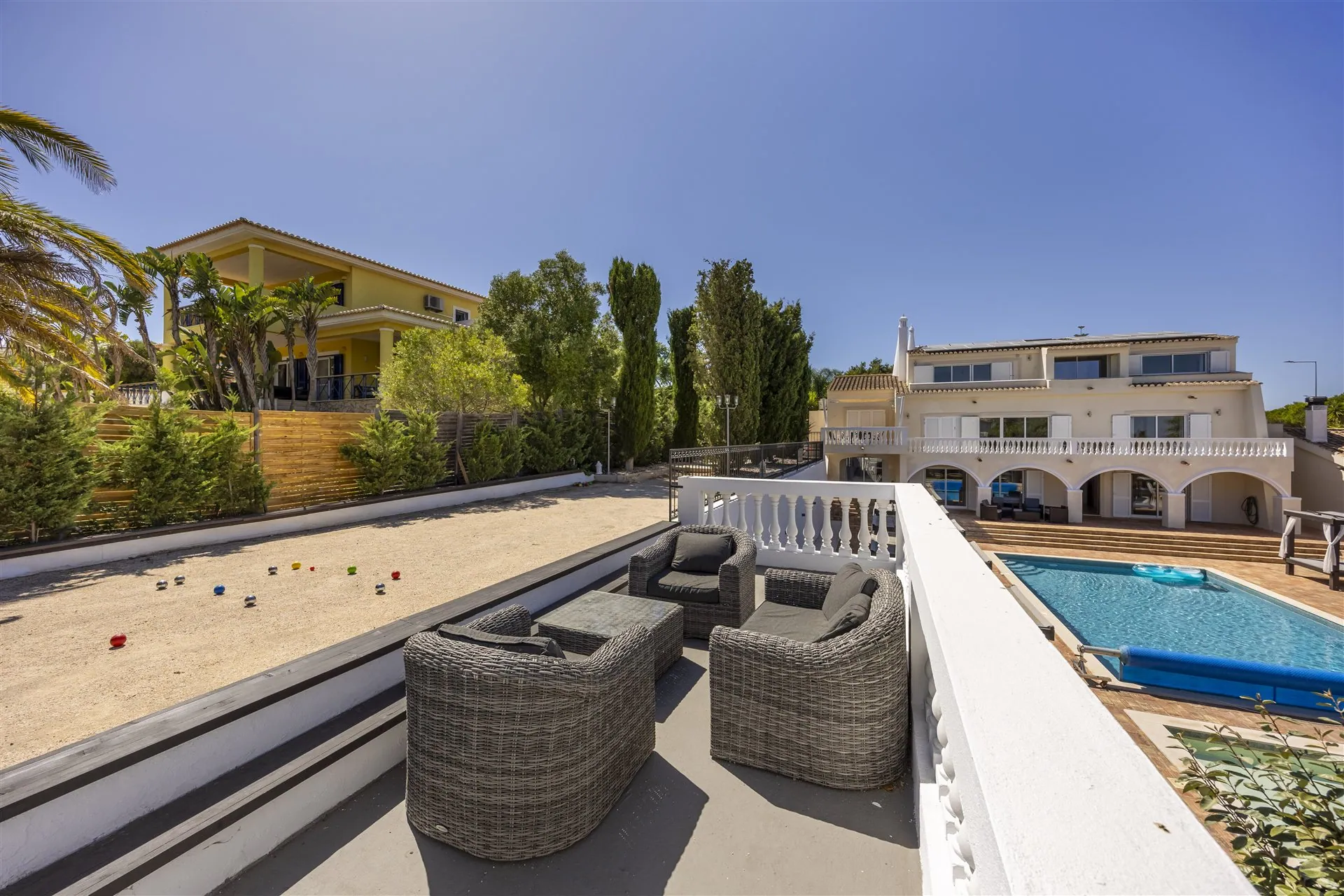 View from the Villa Lux Luz terrace