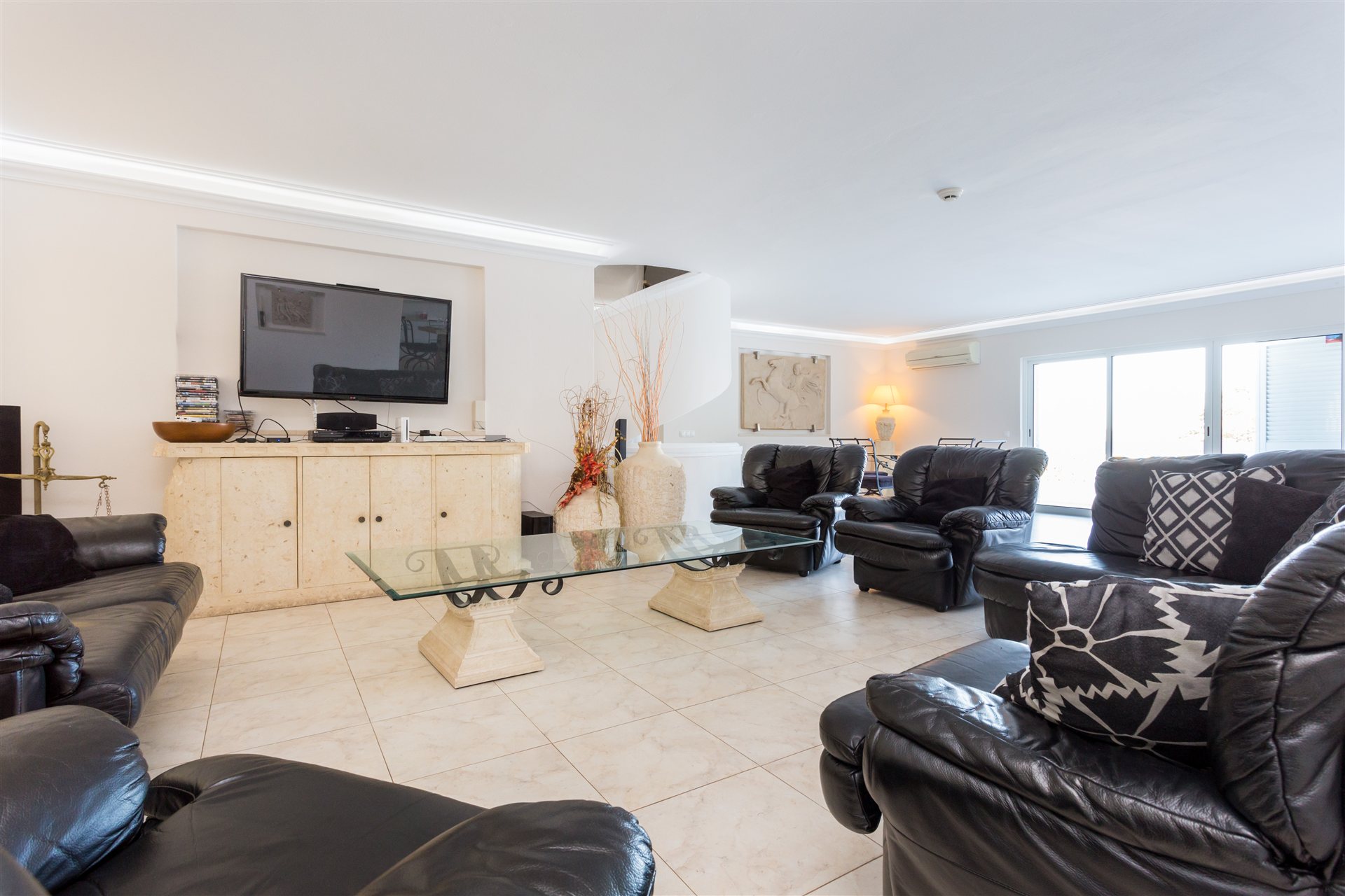 The main living room